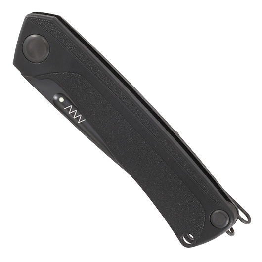ANV Knives Taschenmesser Z200 Sleipner Stahl schwarz inkl. Grtelclip Bild 4