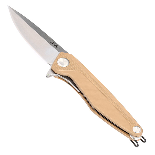 ANV Knives Einhandmesser Z300 G10 Sleipner Stahl coyote/stonewash inkl. Grtelclip Bild 2