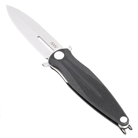ANV Knives Einhandmesser Z400 BB G10 Sleipner Stahl schwarz/stonewash inkl. Grtelclip Bild 2