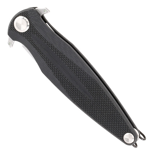 ANV Knives Einhandmesser Z400 BB G10 Sleipner Stahl schwarz/stonewash inkl. Grtelclip Bild 4