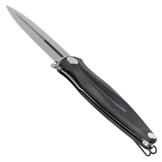 ANV Knives Einhandmesser Z400 BB G10 Sleipner Stahl schwarz/stonewash inkl. Grtelclip Bild 2