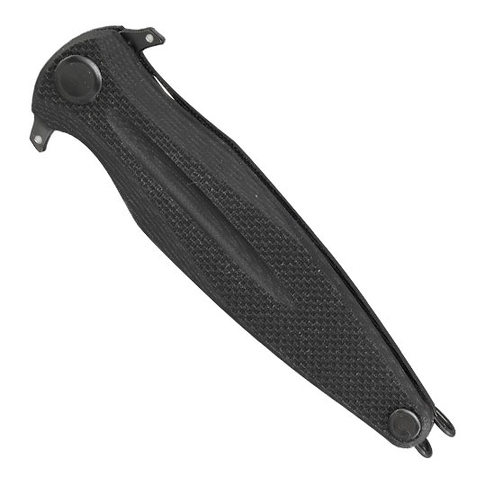 ANV Knives Einhandmesser Z400 BB G10 Sleipner Stahl schwarz inkl. Grtelclip Bild 4