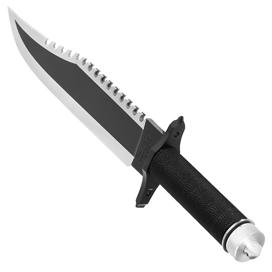 Masterpiece Collection Messer Rambo First Blood Part II SE inkl. Lederscheide und Survivalset Bild 10