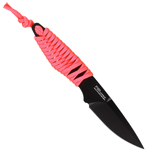 ANV Knives Neck Knife P100 Sleipner Stahl Cerakote schwarz/pink inkl. Kydex Scheide Bild 1