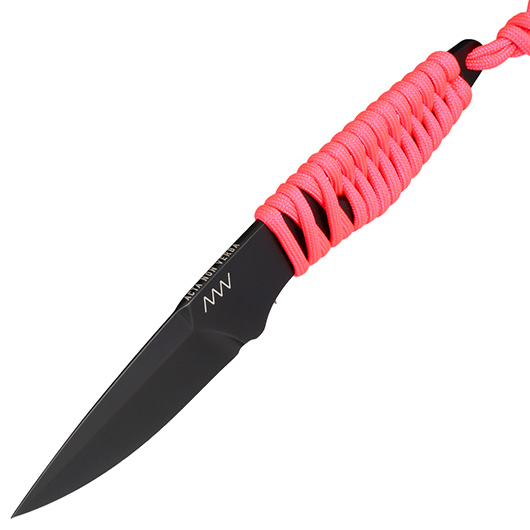 ANV Knives Neck Knife P100 Sleipner Stahl Cerakote schwarz/pink inkl. Kydex Scheide Bild 8