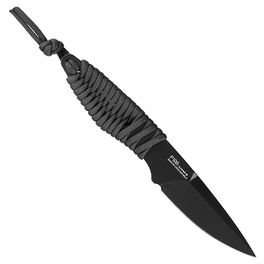 ANV Knives Neck Knife P100 Sleipner Stahl Cerakote schwarz/grau inkl. Kydex Scheide Bild 1