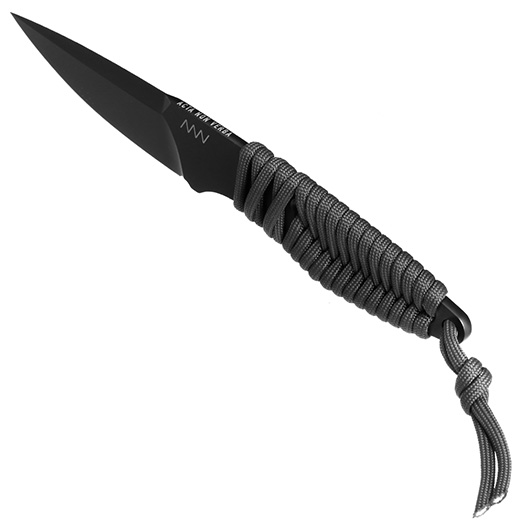 ANV Knives Neck Knife P100 Sleipner Stahl Cerakote schwarz/grau inkl. Kydex Scheide Bild 6