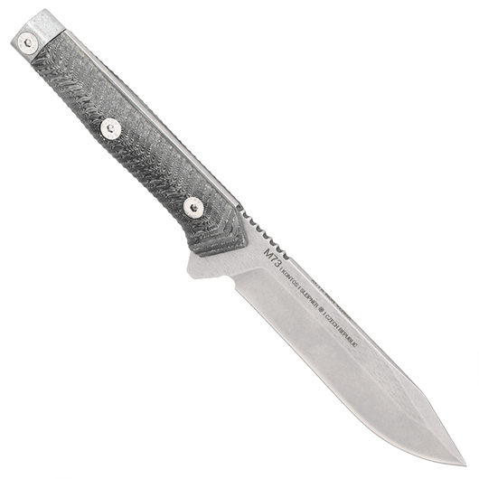 ANV Knives Outdoormesser M73 Kontos Sleipner Stahl Micarta Stonewash inkl. Kydexscheide Bild 1