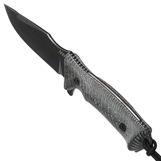 ANV Knives Outdoormesser M311 Spelter Elmax Stahl Micarta schwarz inkl. Kydexscheide Bild 8