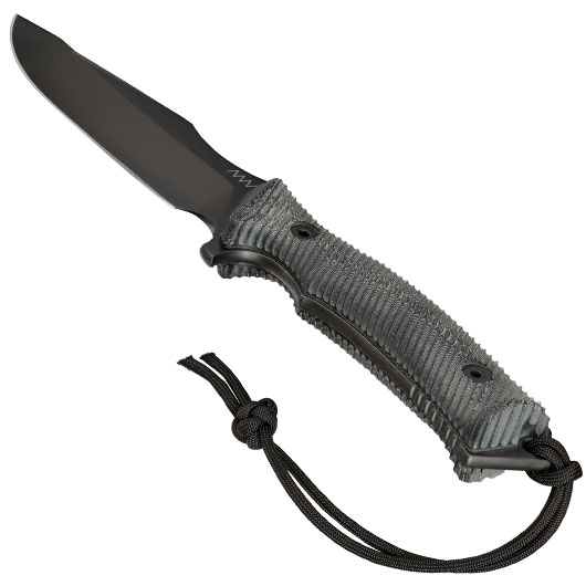 ANV Knives Outdoormesser M311 Spelter Elmax Stahl Micarta schwarz inkl. Kydexscheide Bild 2