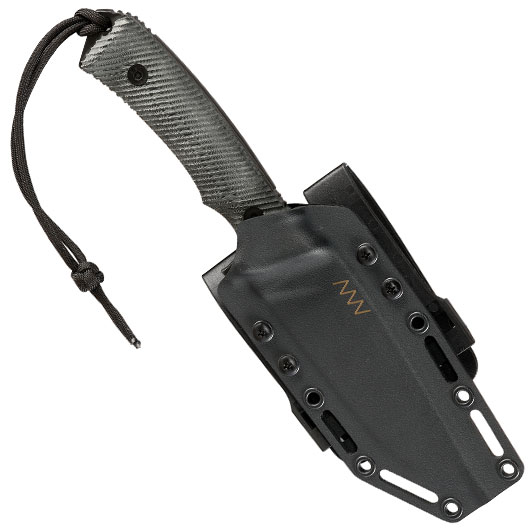 ANV Knives Outdoormesser M311 Spelter Elmax Stahl Micarta schwarz inkl. Kydexscheide Bild 4