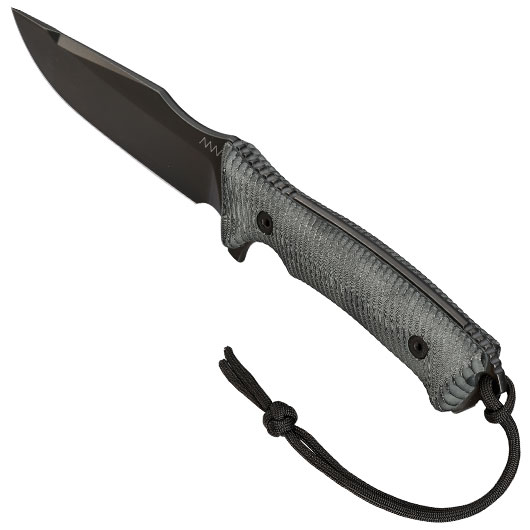 ANV Knives Outdoormesser M311 Spelter Elmax Stahl Micarta schwarz inkl. Kydexscheide Bild 6