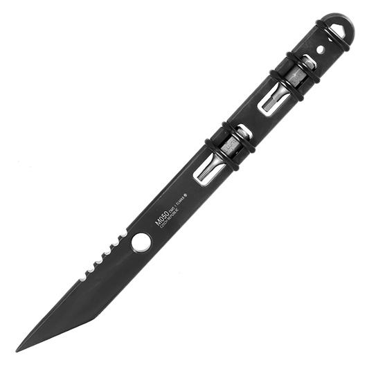 ANV Knives EDC Messer M050 CMS Elmax Stahl schwarz inkl. Kydexscheide, Bits