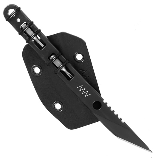 ANV Knives EDC Messer M050 CMS Elmax Stahl schwarz inkl. Kydexscheide, Bits Bild 3