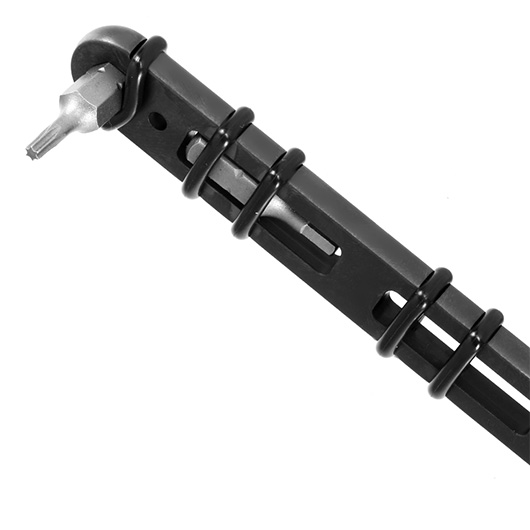 ANV Knives EDC Messer M050 CMS Elmax Stahl schwarz inkl. Kydexscheide, Bits Bild 7