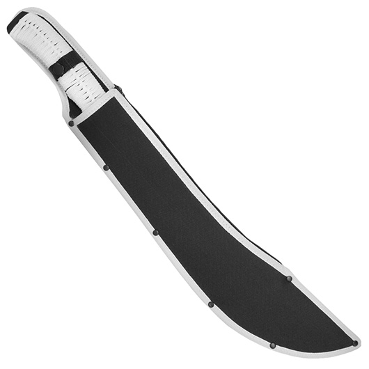 Machete White Skull schwarz/wei inkl. Nylonscheide Bild 3