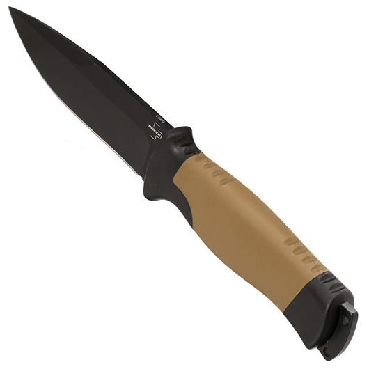 Bker Plus Outdoormesser Desertman schwarz/tan inkl. Kunststoffscheide Bild 7