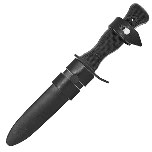 Mil-Tec BW Kampfmesser schwarz zerlegbar inkl. Grtelscheide Bild 4