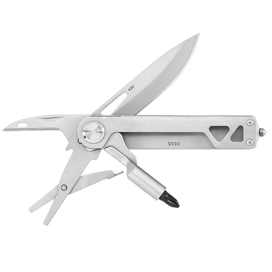 Bker Plus Multitool Specialist Half-Tool silber inkl. Grteltasche