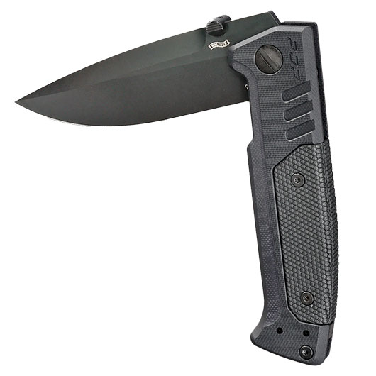 Walther Einhandmesser PDP D2 Stahl schwarz inkl. Grtelclip Bild 4