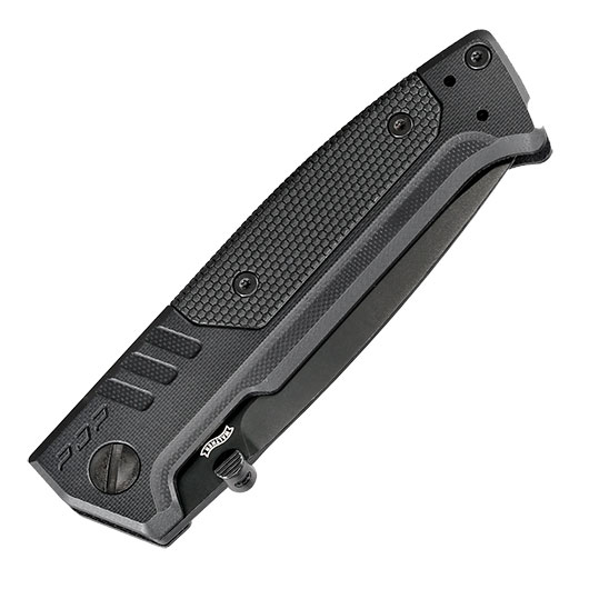 Walther Einhandmesser PDP D2 Stahl schwarz inkl. Grtelclip Bild 5