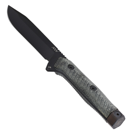 ANV Knives Outdoormesser M73 Kontos Sleipner Stahl Cerakote schwarz inkl. Kydexscheide Bild 2
