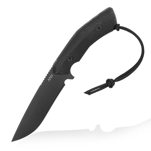 ANV Knives Outdoormesser M200 Hard Task Sleipner Stahl G10 schwarz inkl. Kydexscheide