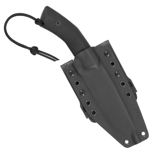 ANV Knives Outdoormesser M200 Hard Task Slepner Stahl G10 schwarz inkl. Kydexscheide Bild 4