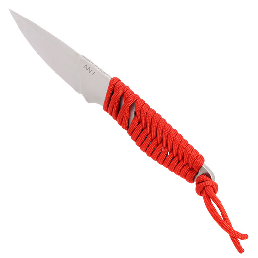 ANV Knives Neck Knife P100 Sleipner Stahl rot/stonewash inkl. Kydex Scheide Bild 6