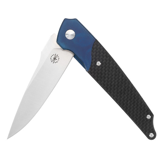 Amare Knives Einhandmesser Pocket Peak blau inkl. Grtelclip Bild 3