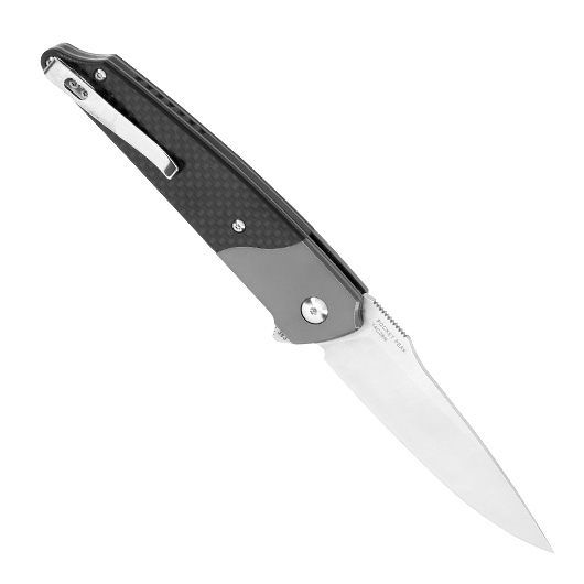 Amare Knives Einhandmesser Pocket Peak grau inkl. Grtelclip Bild 1