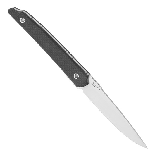 Amare Knives Grtelmesser Pocket Peak satin schwarz/carbonoptik inkl. Kydexscheide Bild 1