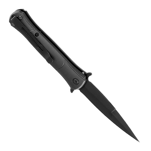 Einhandmesser Punisher schwarz inkl. Grtelclip Bild 1