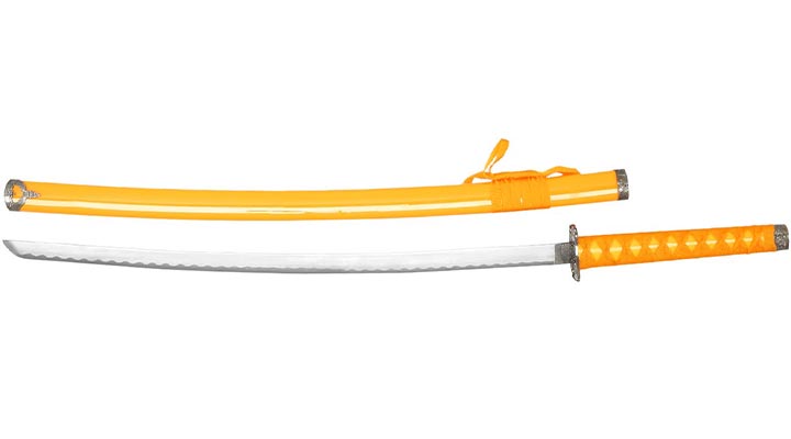 Tole 10 Imperial Katana orange inkl. Scheide