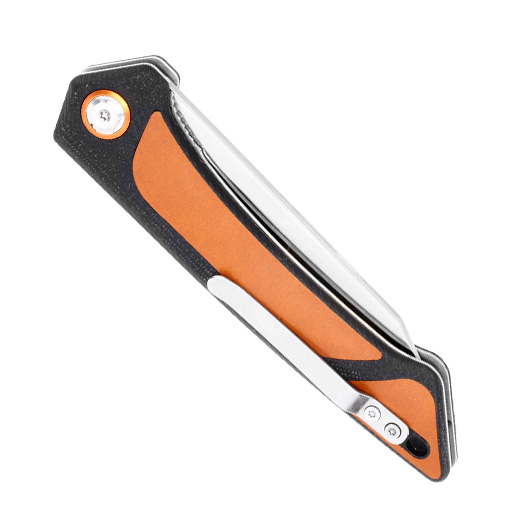 Roxon Taschenmesser K2 Excellence Leather schwarz/braun inkl. Grtelclip und Lederetui Bild 5