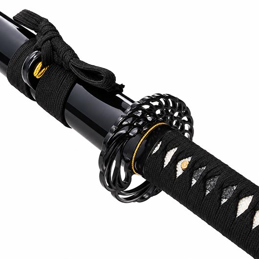 Tole 10 Imperial Katana Black Swan schwarz inkl. Scheide Bild 6