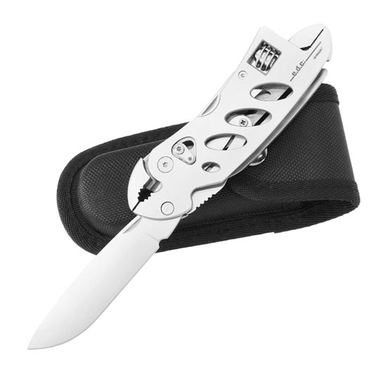 Haller e.d.c. Multitool Civic Gear silber inkl. Grteletui und Grtelclip Bild 5