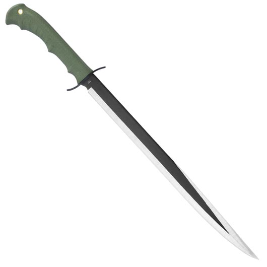 United Cutlery Schwert USMC Marine Force Recon Sword schwarz/oliv inkl. Nylonscheide Bild 2