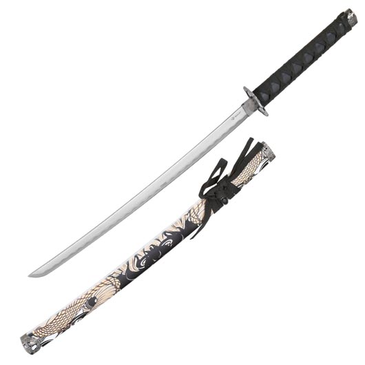 Tole 10 Imperial Schwertset Asia Design 3-teilig wei inkl. Stnder Bild 2