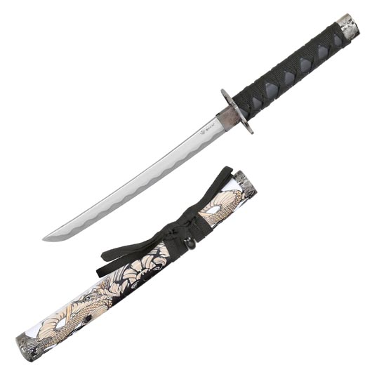 Tole 10 Imperial Schwertset Asia Design 3-teilig wei inkl. Stnder Bild 3