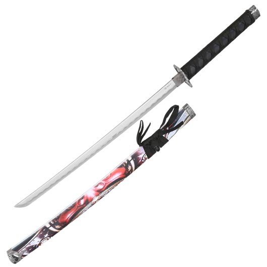 Tole 10 Imperial Schwertset Shao Kahn II 3-teilig wei inkl. Stnder Bild 2