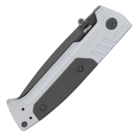 Walther Einhandmesser PDP D2-Stahl Tungsten Gray/schwarz inkl. Grtelclip Bild 4