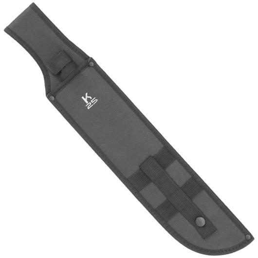 K25 Machete Jaws titanbeschichtet Sgezahnung schwarz inkl. Nylon-Grtelscheide Bild 5