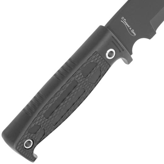 K25 Machete Jaws titanbeschichtet Sgezahnung schwarz inkl. Nylon-Grtelscheide Bild 9