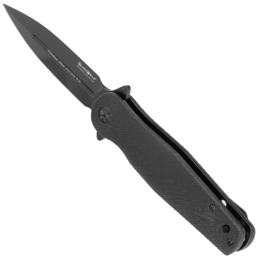 BlackField Einhandmesser DNA03 G10-Griffschalen schwarz inkl. Grtelclip Bild 6