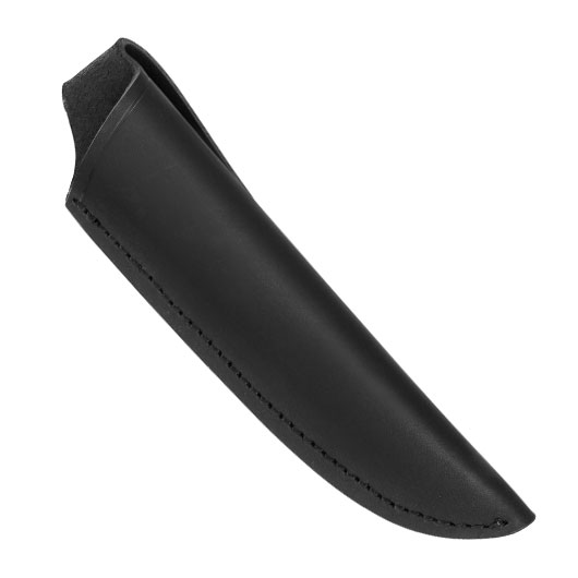 Magnum Outdoormesser Vernery Damast mit Ebenholzgriffschalen inkl. Lederscheide Bild 5