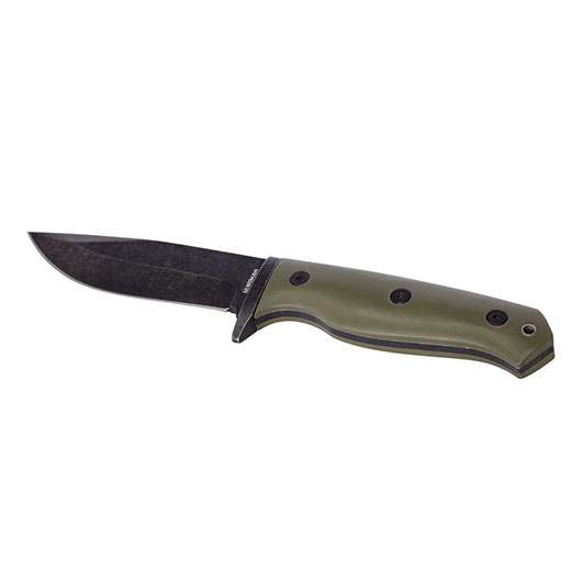 Magnum Outdoormesser Bushcraft Drop oliv inkl. Kydexscheide und Grteladapter Bild 2