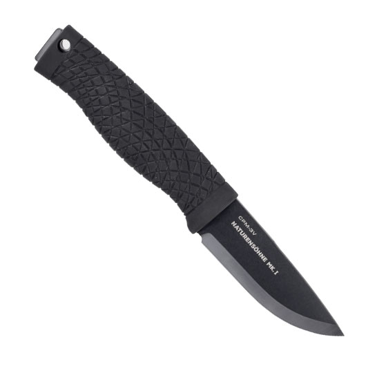 Bker Outdoormesser Naturenshne MK.I CPM-3V Stahl schwarz inkl. Kydexscheide mit Ulticlip Bild 1