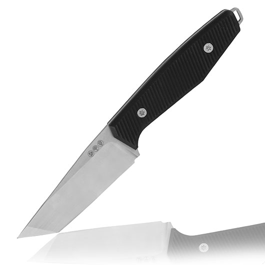 Bker Grtelmesser AK1 American Tanto schwarz inkl. Kydexscheide