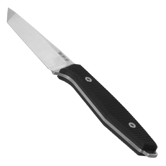 Bker Grtelmesser AK1 American Tanto schwarz inkl. Kydexscheide Bild 2